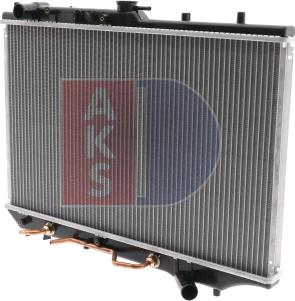 AKS Dasis 110800N - Радіатор, охолодження двигуна autocars.com.ua