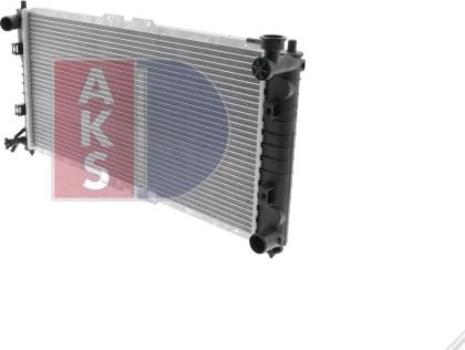 AKS Dasis 110900N - Радіатор, охолодження двигуна autocars.com.ua