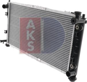 AKS Dasis 110910N - Радіатор, охолодження двигуна autocars.com.ua
