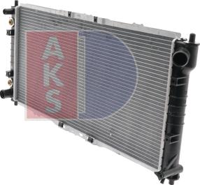 AKS Dasis 111000N - Радіатор, охолодження двигуна autocars.com.ua