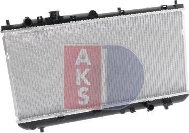 AKS Dasis 111230N - Радіатор, охолодження двигуна autocars.com.ua