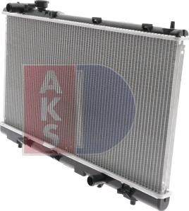 AKS Dasis 111260N - Радіатор, охолодження двигуна autocars.com.ua