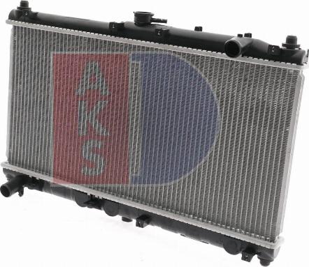 AKS Dasis 111290N - Радіатор, охолодження двигуна autocars.com.ua