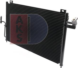 AKS Dasis 112009N - Конденсатор, кондиціонер autocars.com.ua