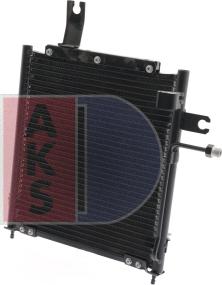 AKS Dasis 112011N - Конденсатор, кондиціонер autocars.com.ua
