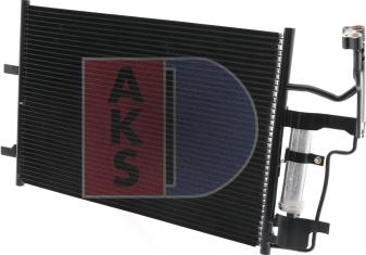 AKS Dasis 112026N - Конденсатор, кондиціонер autocars.com.ua