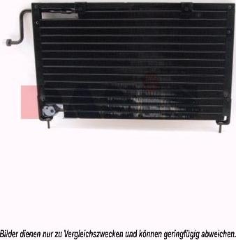 AKS Dasis 112060N - Конденсатор, кондиціонер autocars.com.ua