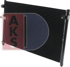 AKS Dasis 112160N - Конденсатор, кондиціонер autocars.com.ua