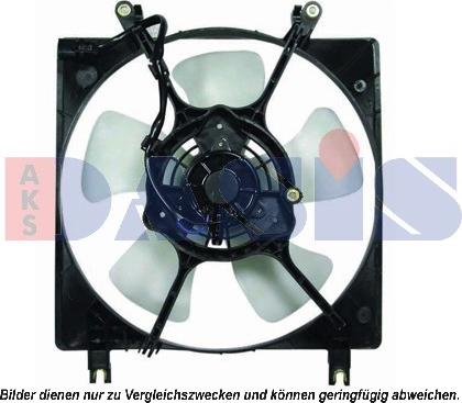 AKS Dasis 118029N - Вентилятор, охолодження двигуна autocars.com.ua