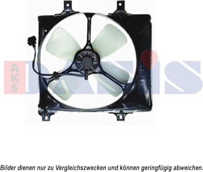 AKS Dasis 118036N - Вентилятор, охолодження двигуна autocars.com.ua