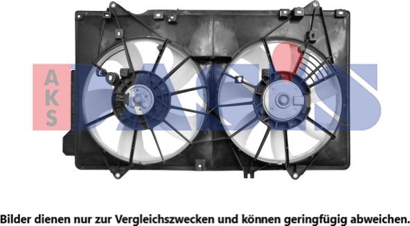AKS Dasis 118088N - Вентилятор, охлаждение двигателя autodnr.net