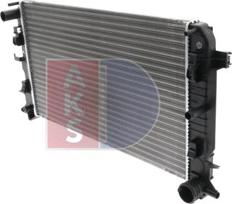 AKS Dasis 120000N - Радіатор, охолодження двигуна autocars.com.ua