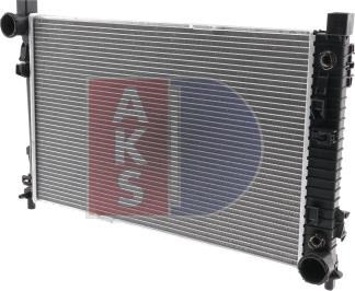 AKS Dasis 120003N - Радиатор, охлаждение двигателя autodnr.net