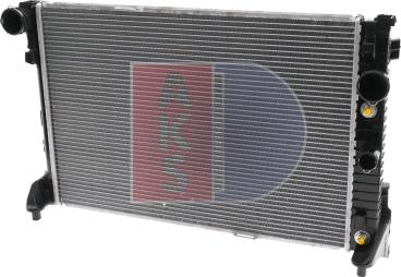AKS Dasis 120051N - Радиатор, охлаждение двигателя autodnr.net
