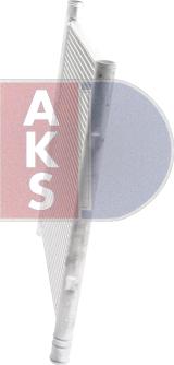 AKS Dasis 120052N - Радиатор, охлаждение двигателя autodnr.net