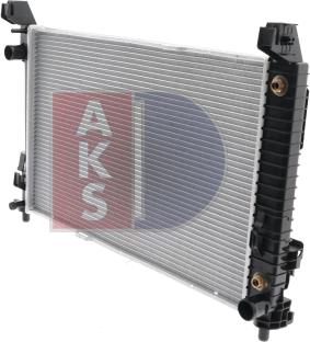 AKS Dasis 120074N - Радіатор, охолодження двигуна autocars.com.ua