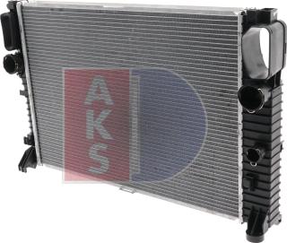 AKS Dasis 120094N - Радіатор, охолодження двигуна autocars.com.ua