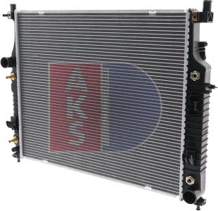 AKS Dasis 120095N - Радиатор, охлаждение двигателя autodnr.net