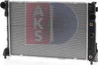 AKS Dasis 120101N - Радиатор, охлаждение двигателя autodnr.net