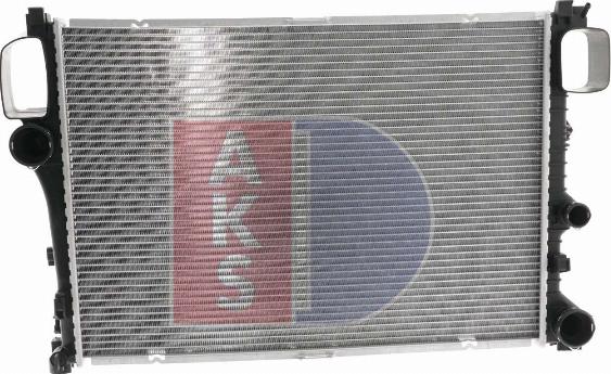 AKS Dasis 120105N - Радіатор, охолодження двигуна autocars.com.ua