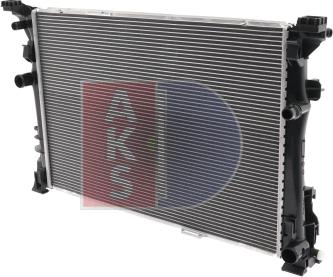 AKS Dasis 120113N - Радиатор, охлаждение двигателя autodnr.net