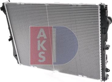 AKS Dasis 120116N - Радиатор, охлаждение двигателя autodnr.net
