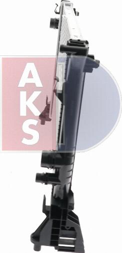 AKS Dasis 120129N - Радіатор, охолодження двигуна autocars.com.ua