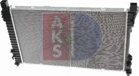 AKS Dasis 120138N - Радиатор, охлаждение двигателя autodnr.net