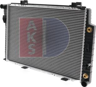 AKS Dasis 120740N - Радиатор, охлаждение двигателя autodnr.net