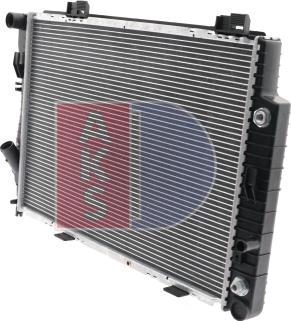 AKS Dasis 120810N - Радиатор, охлаждение двигателя autodnr.net