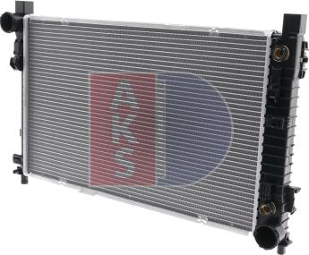 AKS Dasis 121400N - Радиатор, охлаждение двигателя autodnr.net
