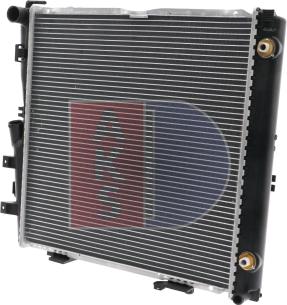 AKS Dasis 121640N - Радиатор, охлаждение двигателя autodnr.net