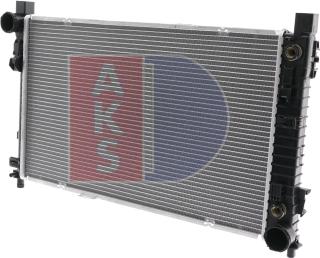 AKS Dasis 121890N - Радиатор, охлаждение двигателя autodnr.net