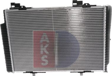 AKS Dasis 121970N - Радиатор, охлаждение двигателя autodnr.net