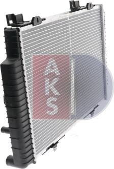 AKS Dasis 121970N - Радиатор, охлаждение двигателя autodnr.net