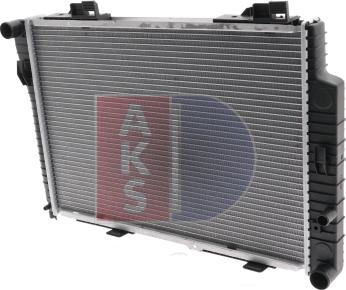 AKS Dasis 121970N - Радіатор, охолодження двигуна autocars.com.ua