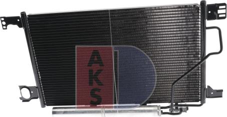 AKS Dasis 122019N - Конденсатор кондиционера autodnr.net