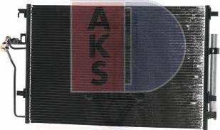 AKS Dasis 122053N - Конденсатор кондиционера autodnr.net