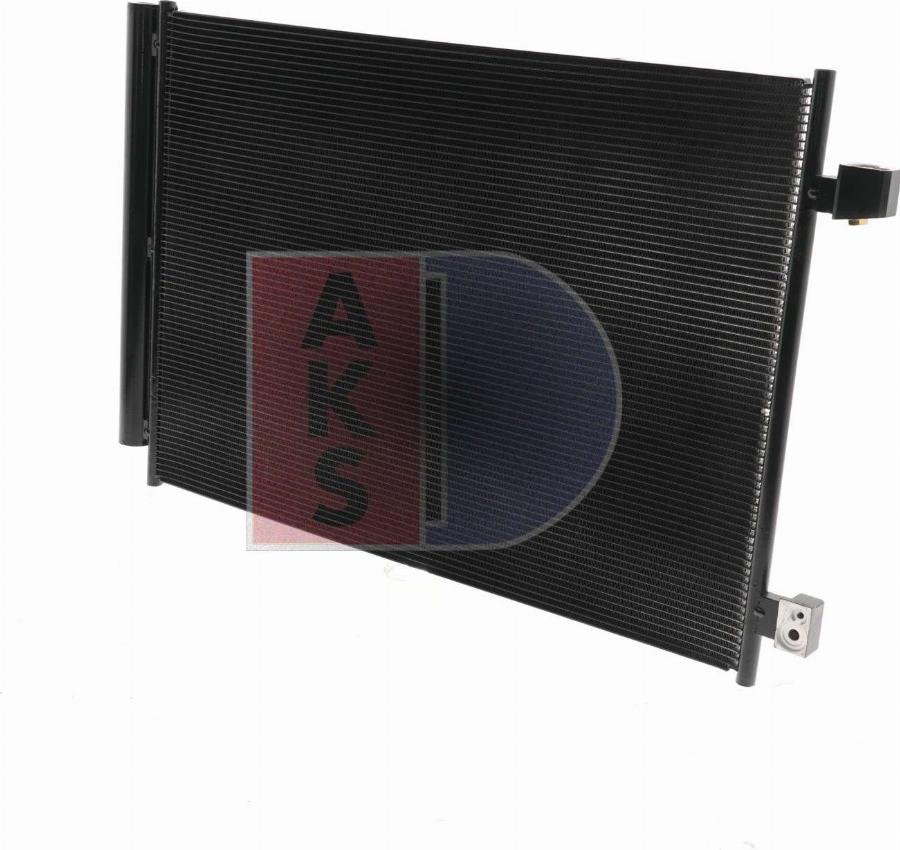 AKS Dasis 122065N - Конденсатор, кондиціонер autocars.com.ua