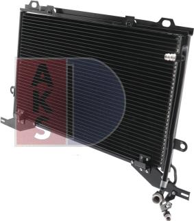 AKS Dasis 122210N - Конденсатор, кондиціонер autocars.com.ua