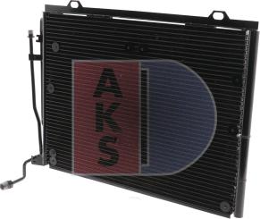 AKS Dasis 122290N - Конденсатор, кондиціонер autocars.com.ua
