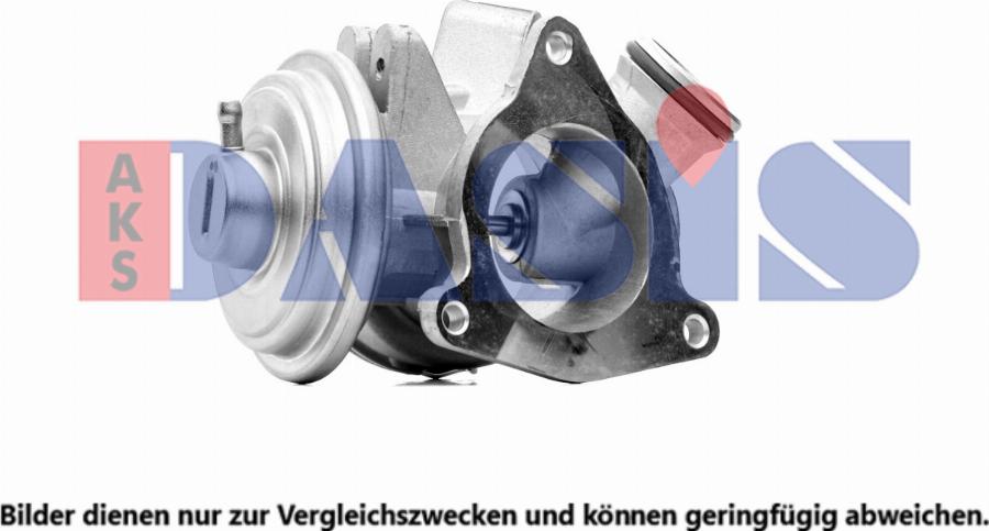 AKS Dasis 125032N - Клапан повернення ОГ autocars.com.ua