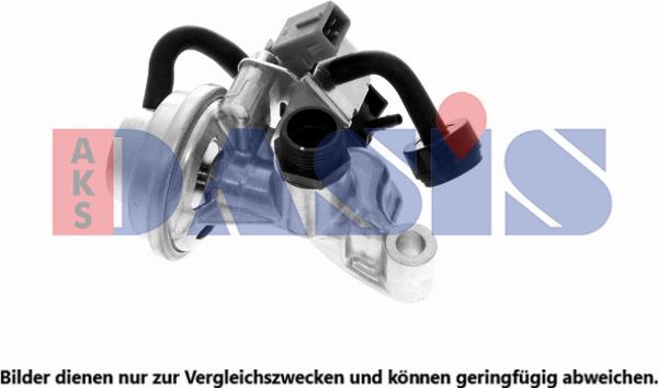 AKS Dasis 125041N - Клапан повернення ОГ autocars.com.ua
