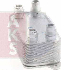 AKS Dasis 126013N - Масляний радіатор, автоматична коробка передач autocars.com.ua