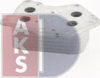 AKS Dasis 126024N - Масляний радіатор, рухове масло autocars.com.ua