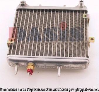 AKS Dasis 126060N - Масляний радіатор, рухове масло autocars.com.ua