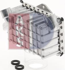 AKS Dasis 126420N - Масляний радіатор, рухове масло autocars.com.ua