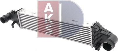 AKS Dasis 127012N - Интеркулер autocars.com.ua