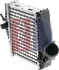 AKS Dasis 127020N - Интеркулер autocars.com.ua