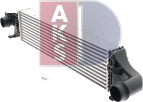 AKS Dasis 127022N - Интеркулер autocars.com.ua